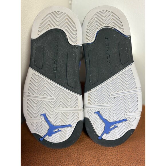 JORDAN KIDS Sixty Plus Retro (TD) Laney Blue white 365165-171 Sz 9C Infant Child - Picture 9 of 10